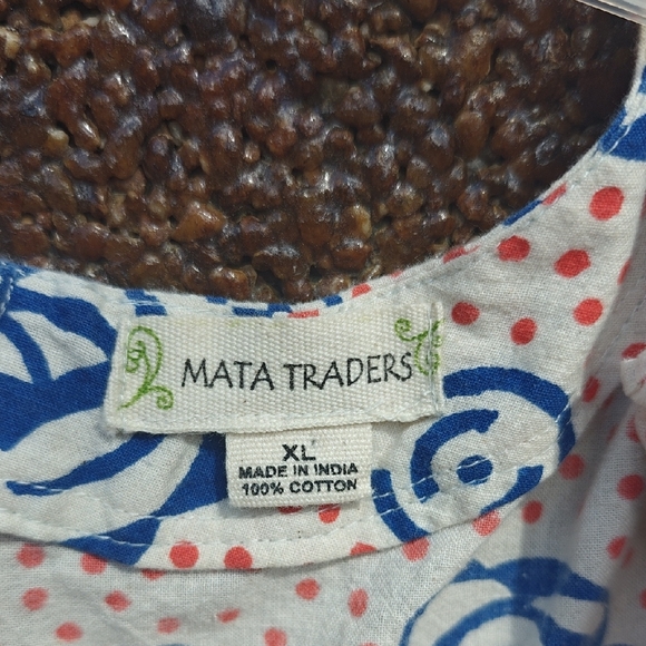 Mata Traders Blue Floral Dress - Picture 2 of 4
